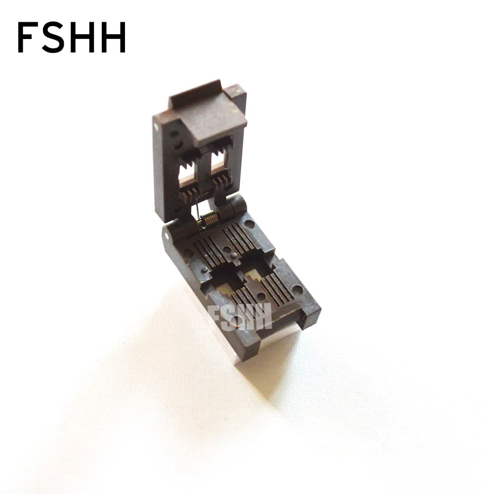 FP-1.27-8-2 IC Тесты розетка/FP-1.27-8 FP8 SOP8 SOIC8 SO8 burn-в гнездо/IC гнездо(Два размещение/тестовое гнездо закрывающееся