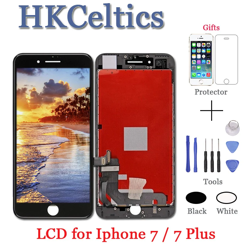 2018 100% новый 3D сенсорный Оригинальный ЖК экран для iPhone 7 Plus 7G дисплей дигитайзер