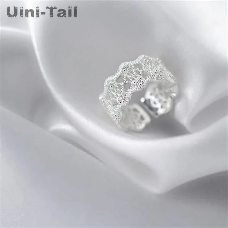 Новинка Лидер продаж открытое пикантное кружевное кольцо Uini Tail из стерлингового