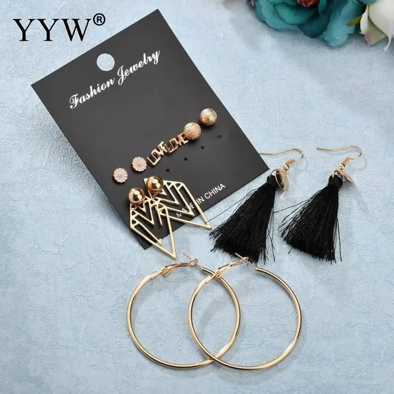 Серьги-подвески женские с длинными кисточками в Корейском стиле 2019 | Украшения и