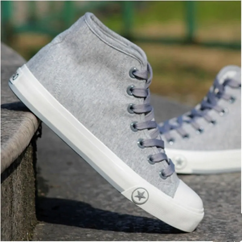 2016 Новая мода и красивый мужской Повседневная обувь с шнуровке Хлопка мягкий