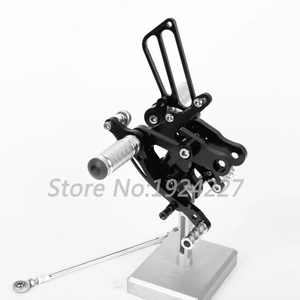 CNC Алюминиевые Подножки Rearsets задние наборы тормозной сдвиг для Honda CBR400RR NC29 1993 1999