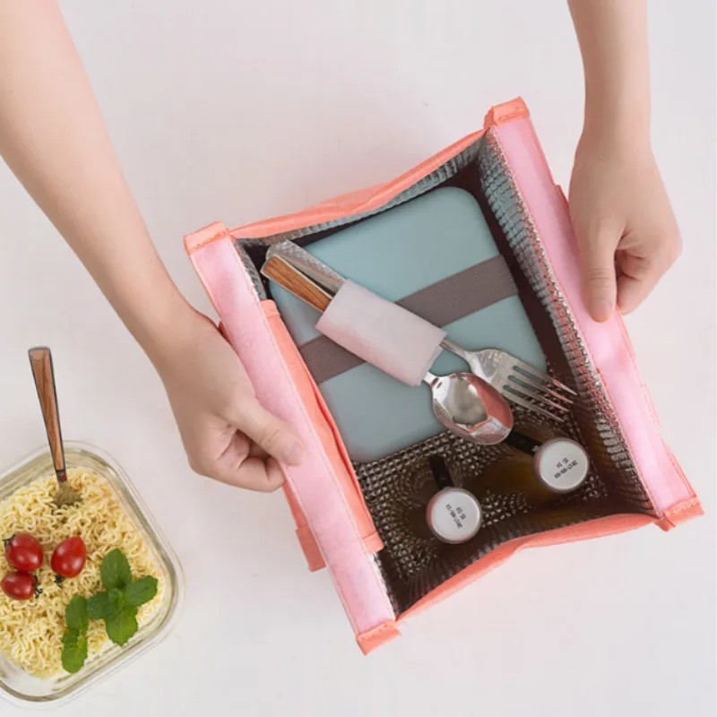 Портативный охладитель бенто сумки для обеда изолированные термальные Bento мешок