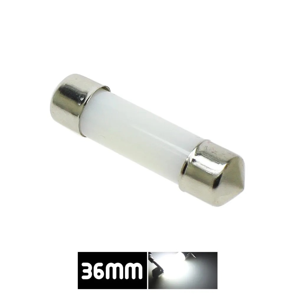 

36MM 6418 LED Car Dome Festoon White Interior Lights Map Reading Lamp License Plate Bulb DC 12V Filiform Style COB