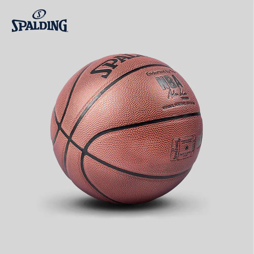 Spalding оригинальный мужской баскетбольный мяч Размер 5 для подростков