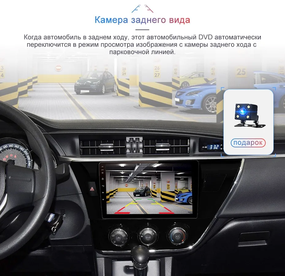 Junsun Штатное Головное устройство для Тойота Королла Corolla GPS навигатор Android 8.1 aвтомагнитола магнитола 2 din автомагнитолы 2DIN Андроид для Toyota Corolla E180 штатная магнитола автомобильная мультимедиа