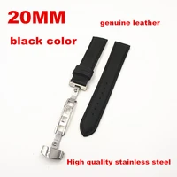 wholesale 10pcs lots high quality 20mm genuine leather watch band watch strap 61005