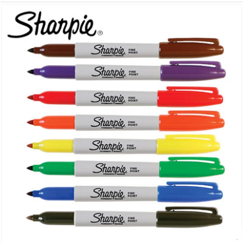 

Перманентные Маркеры Sanford Sharpie, 8 шт./лот, 8 цветов