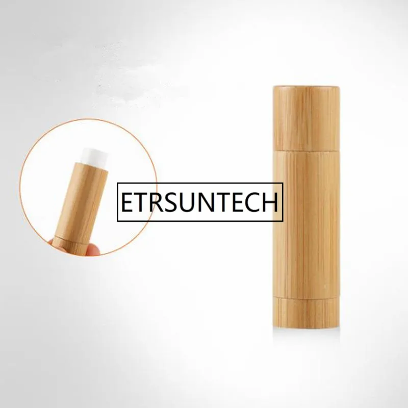 

5g bamboo empty lip gross container lipstick tube DIY container,5ml lip balm tubes bamboo lipstick tube F20173450