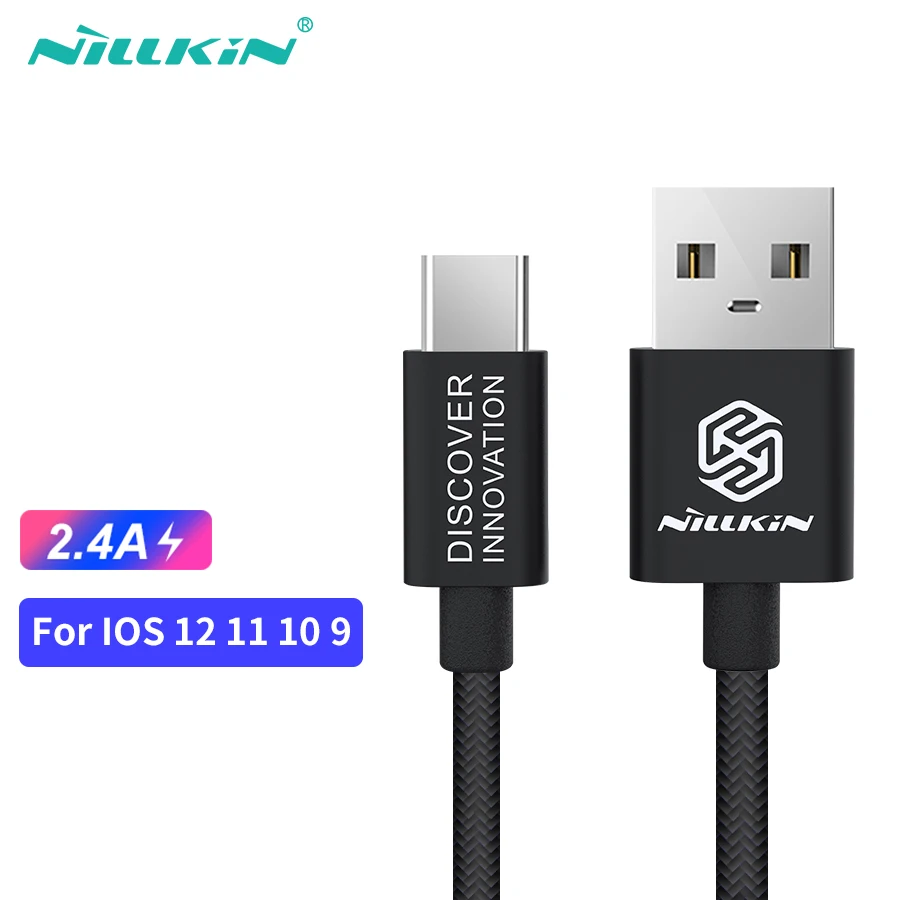 NILLKIN USB кабель для передачи данных Samsung s8 s9 Oneplus Type C быстрое зарядное устройство