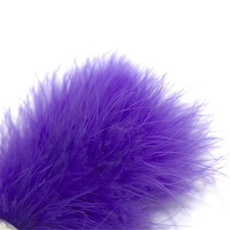 Игры для взрослых Фетиш перо флирт искусственный Лисий хвост сексуальная