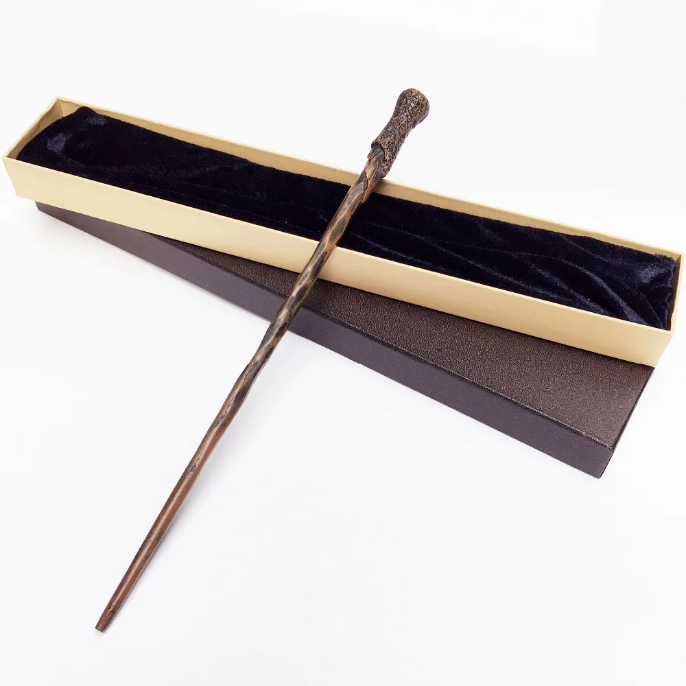 Новейшее качество металлический Colsplay Core Deluxe COS Ron Weasley Magic WandsStick для подарка |