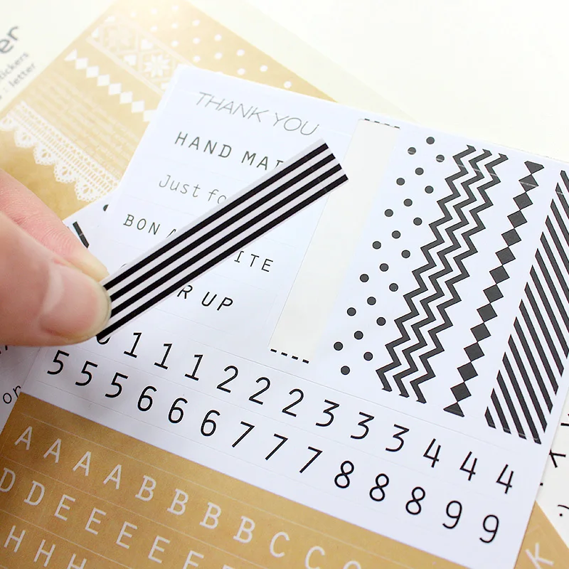 Наклейка в виде звезды и слов стильная наклейка сделай сам для дневника блокнота