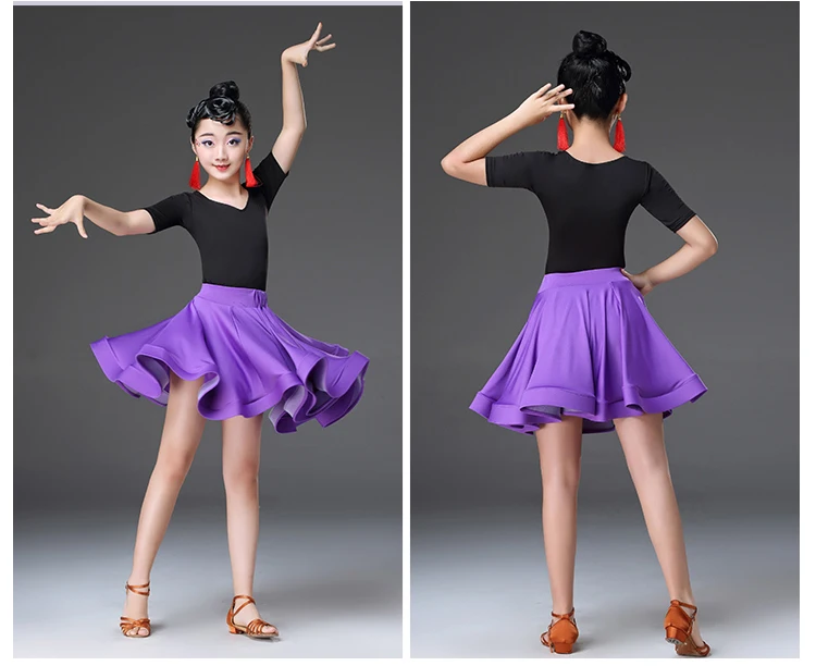 Костюмы для латиноамериканских джазовых танцев девочек детская одежда