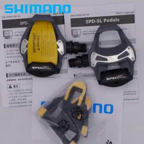 SHIMANO PD R550 SPD SL велосипедные педали с SM SH11 бутсы самоблокирующимся|Педаль