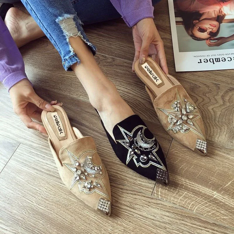 Wellwalk/Брендовая обувь женские шлепанцы домашние тапочки женская зимняя на