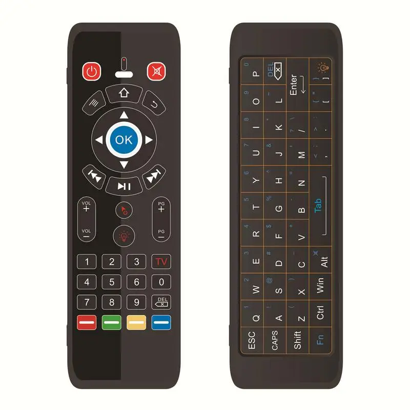 Android TV Stick с USB-адаптером беспроводная сенсорная клавиатура T16 Летающая мышь