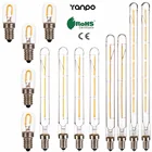 Винтажные Ретро лампы накаливания Эдисона LED лампы E14 T20 3W 4W 6W Лампа 220V античный