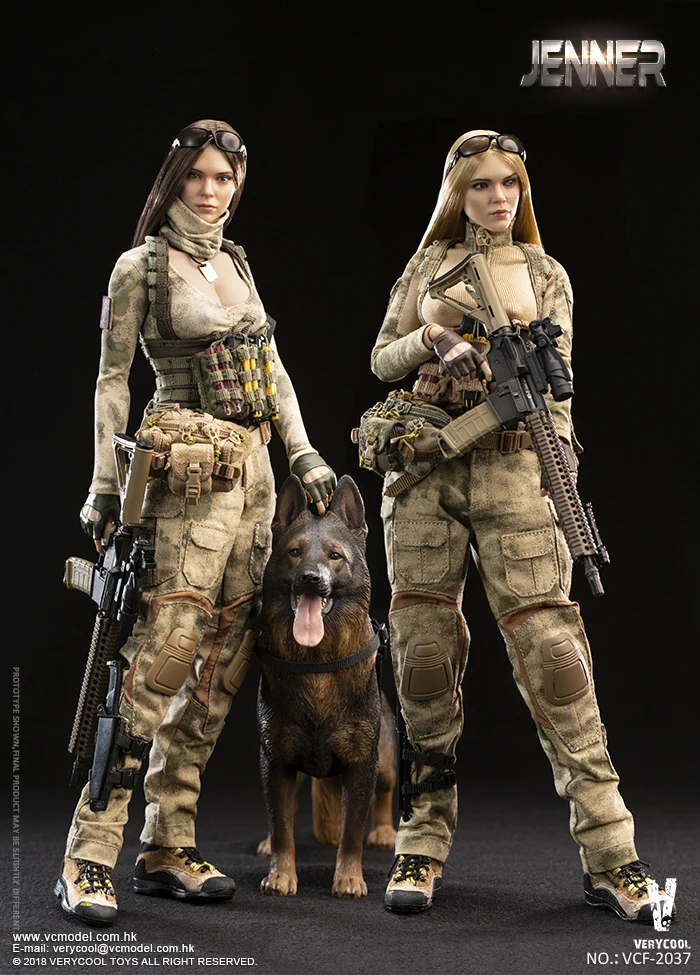 [Eestartek] VERYCOOL VCF 2037 1/6 JENNER 12 &quotколлекционная Женская Военная фигурка|Игровые