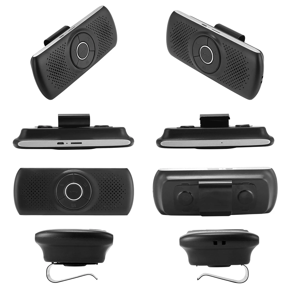 Onever, 3 Вт, громкая связь, динамик, MP3, музыка, Bluetooth плеер, беспроводной автомобильный комплект, Bluetooth 4,2, EDR, поддержка TF, подключение, 2 телефона, подходит Siri