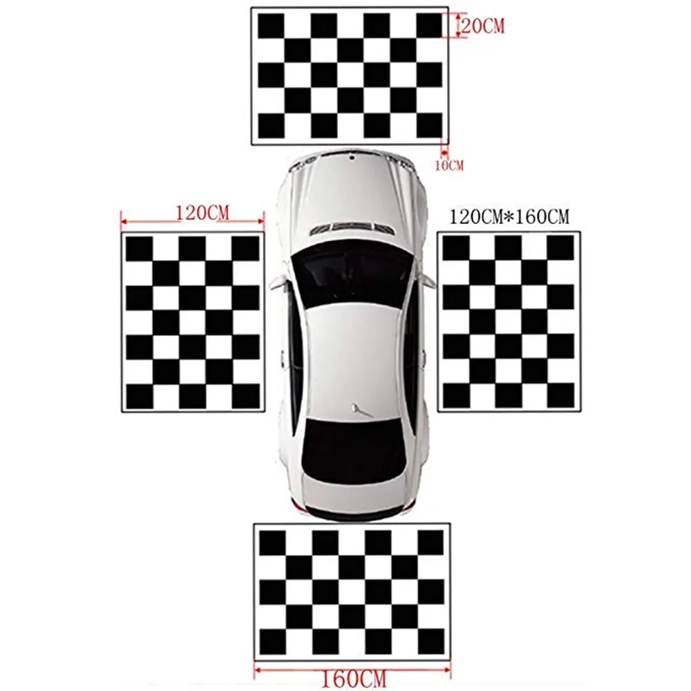 Carsanbo 4 шт. один комплект ткани для камеры автомобиля Калибровочная ткань 360