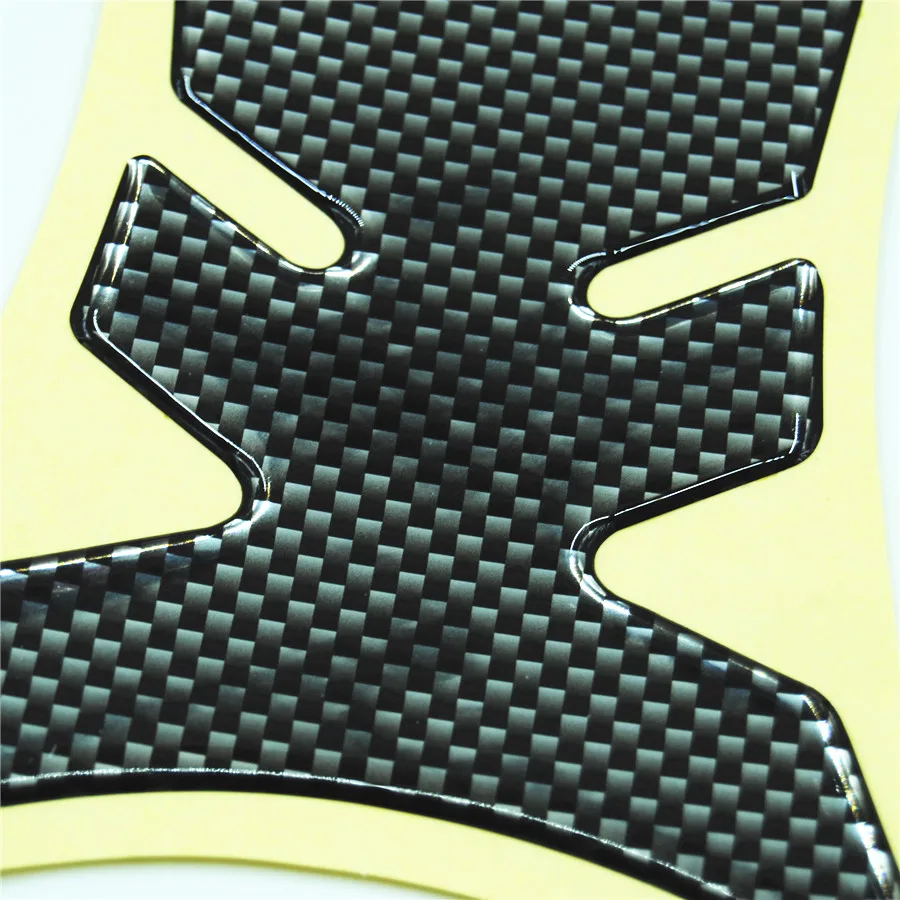 Обычной почтой мотоциклетные Fishbone форме наклейки углеродного волокна Топливный