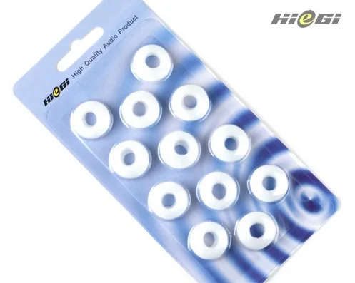 HG высококачественные подушки из пены с белым пончиком для наушников вкладышей (6