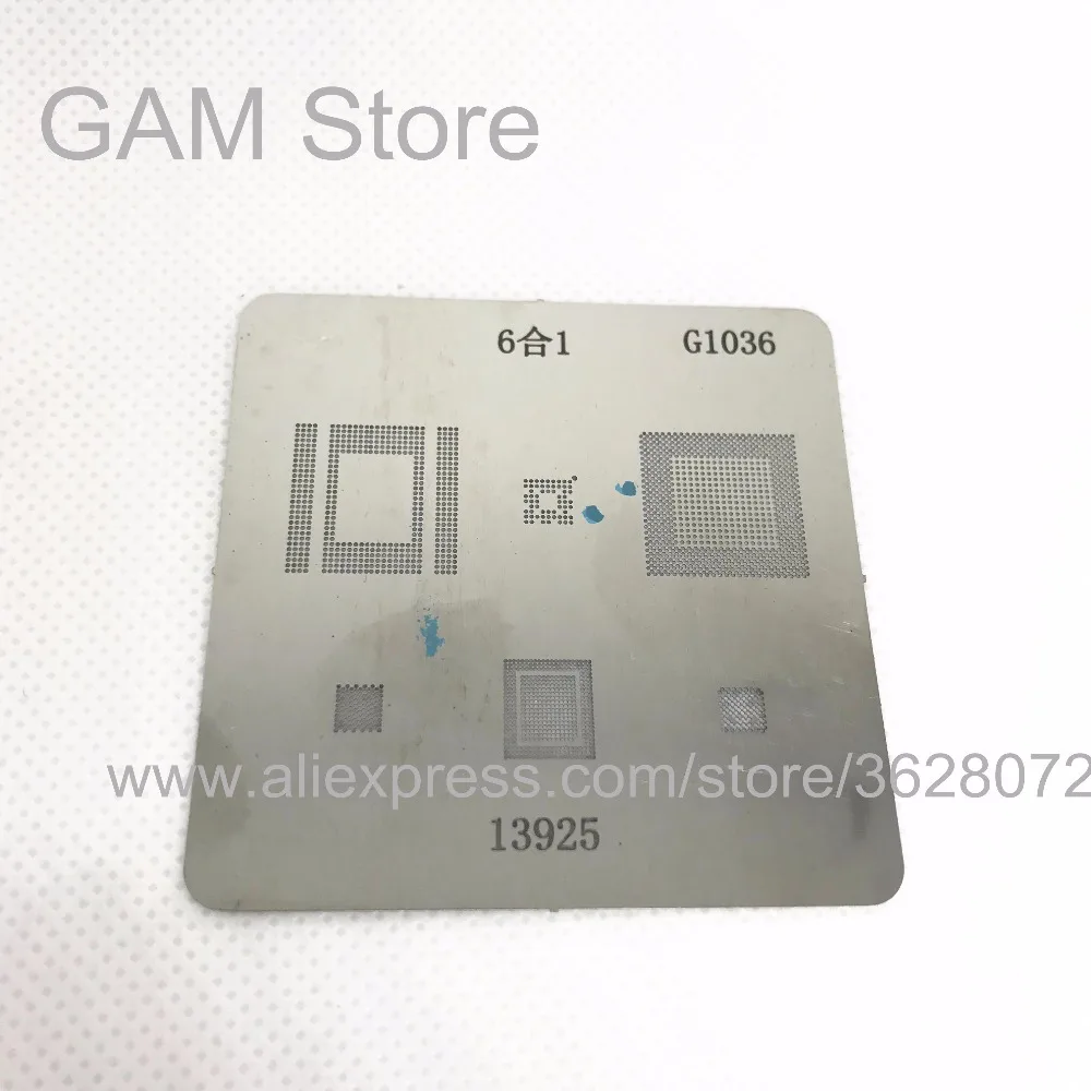 Трафарет WTR3925 BGA для iPhone 6S 6SP средней частоты микросхемы реболлинга пайка прямой