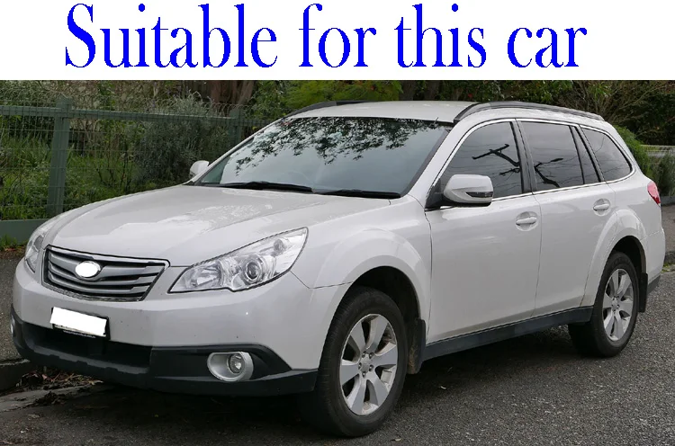 Для Subaru Outback 2009- пластиковый внешний козырек вентиляционные Шторы окно Защита от солнца и дождя дефлектор 4 шт 2010 2011 2012 2013