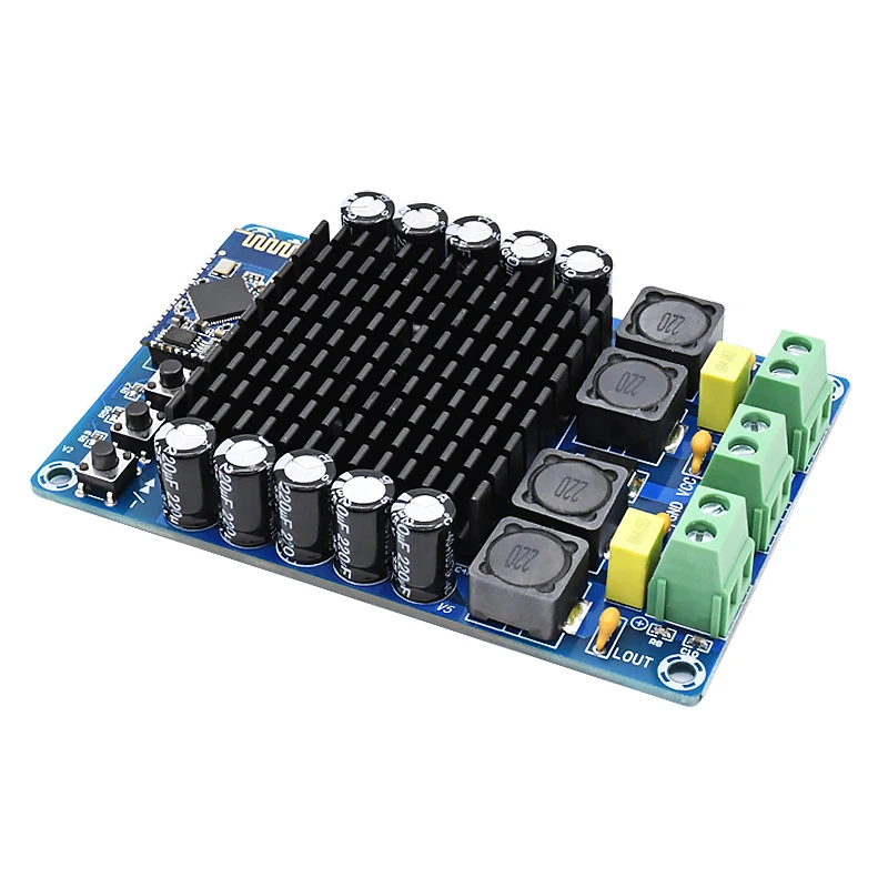 Aiyima TDA7498 усилитель звука bluetooth доска CSR8635 4 0 высокое Мощность двухканальный