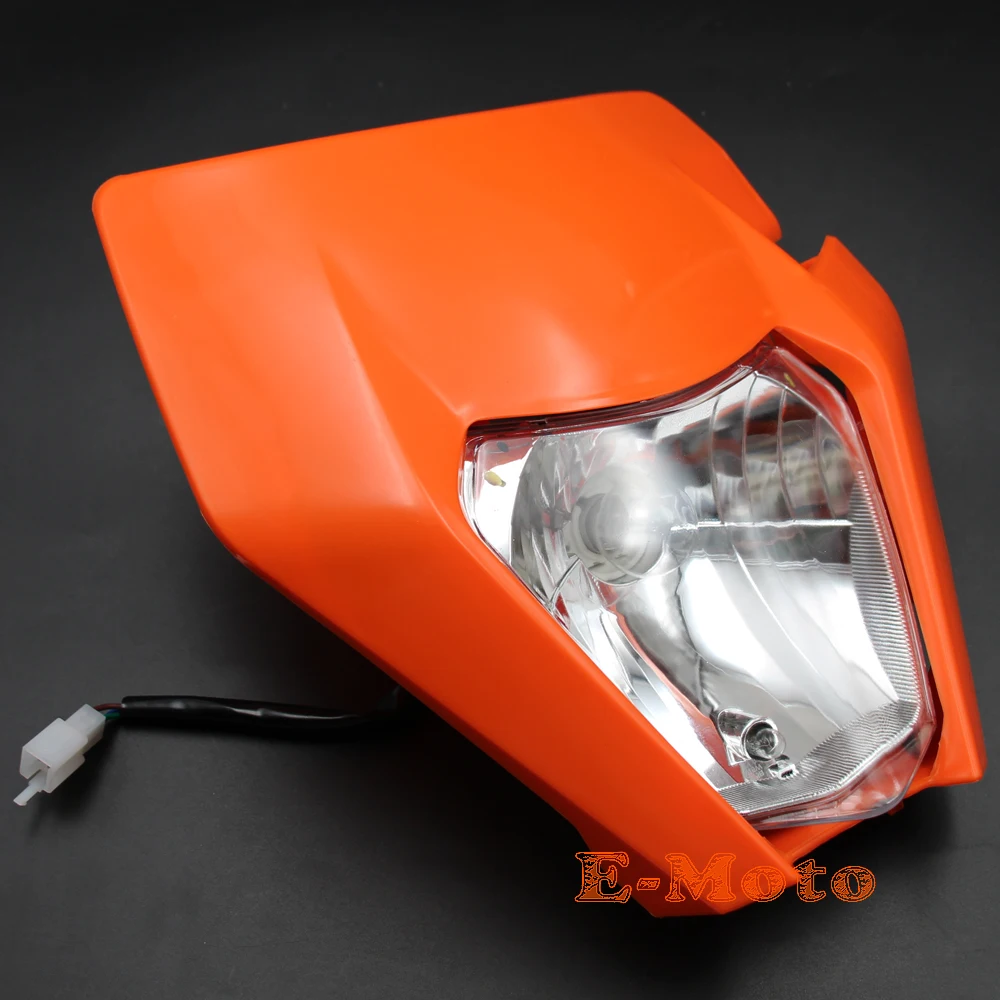 Универсальный Головной фонарь Moto rcycle s головсветильник для 2017 KTM SX EXC XCF SXF SMR cross Enduro