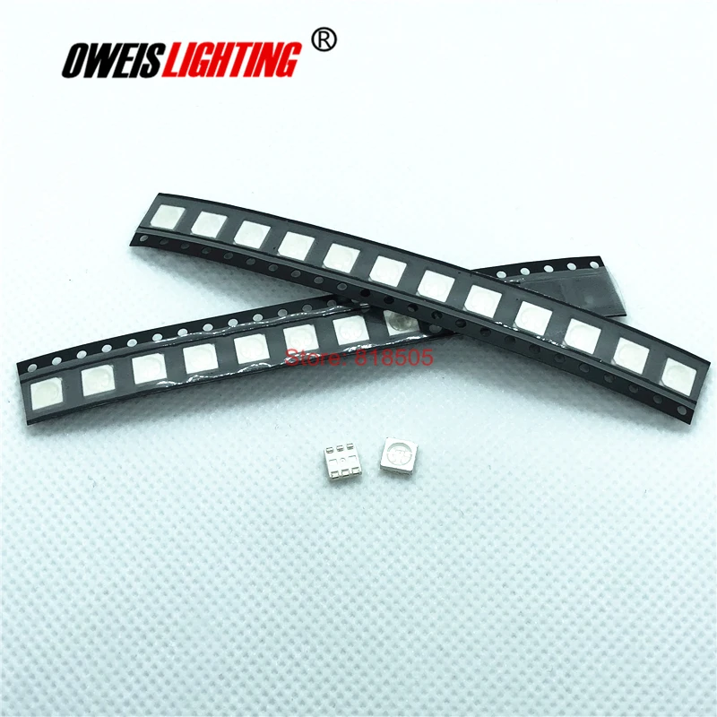 

1000PCS 5050 850NM (28-30mW) / 940NM (18-20mW) SMD LED IR LEDs 20mA 0.3w 1.3-1.5v 5.0*5.0mm Infrared emitting LED