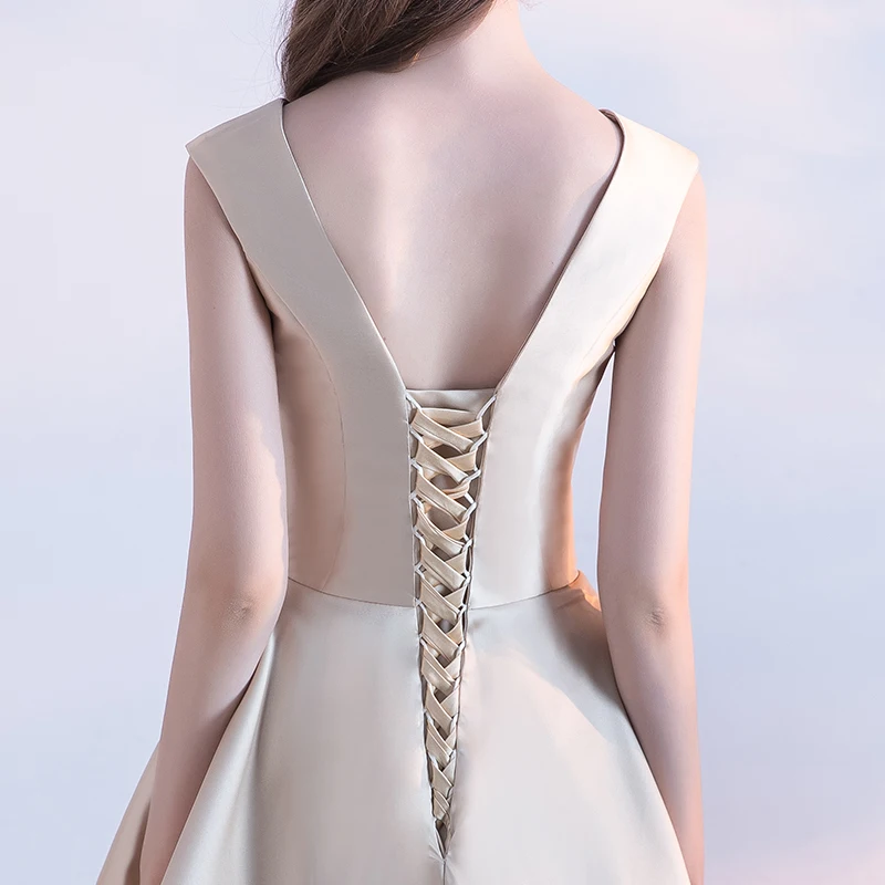 Бесплатная доставка Элегантные Короткие коктейльные платья Robe de cocktail au genou