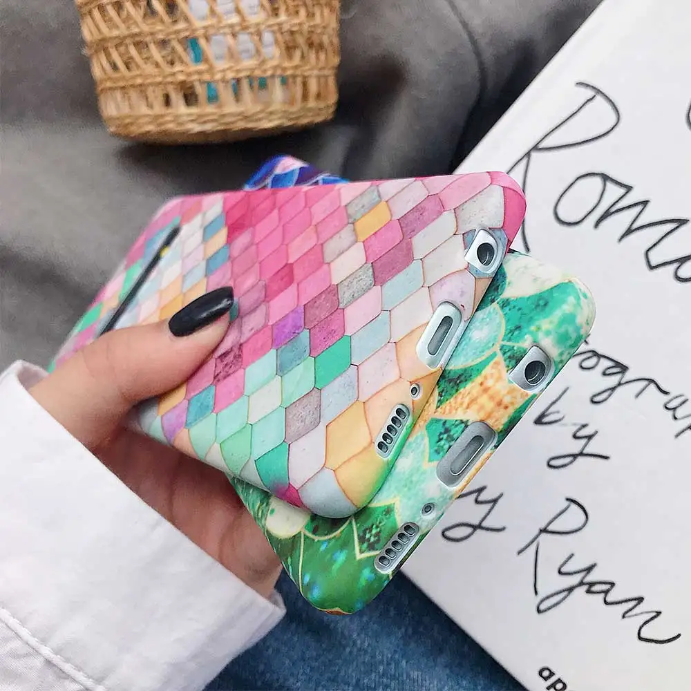 KISSCASE светящийся чехол для samsung Galaxy Note 10 Plus S8 S9 S10 5G S10E Fish Scale телефона A50 A70 Fundas |