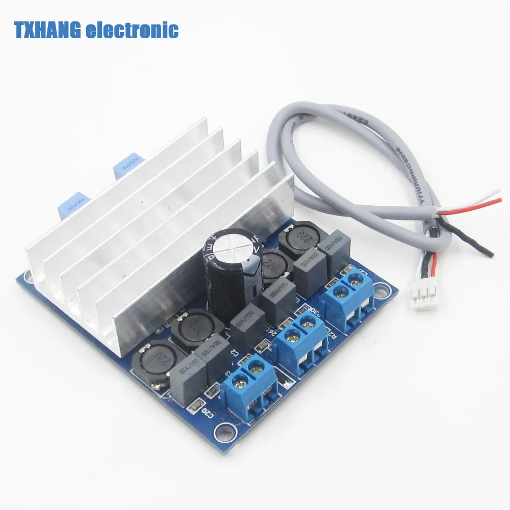 TDA7492 2x50W D класса высокой мощности Цифровой усилитель доска AMP + радиатор |