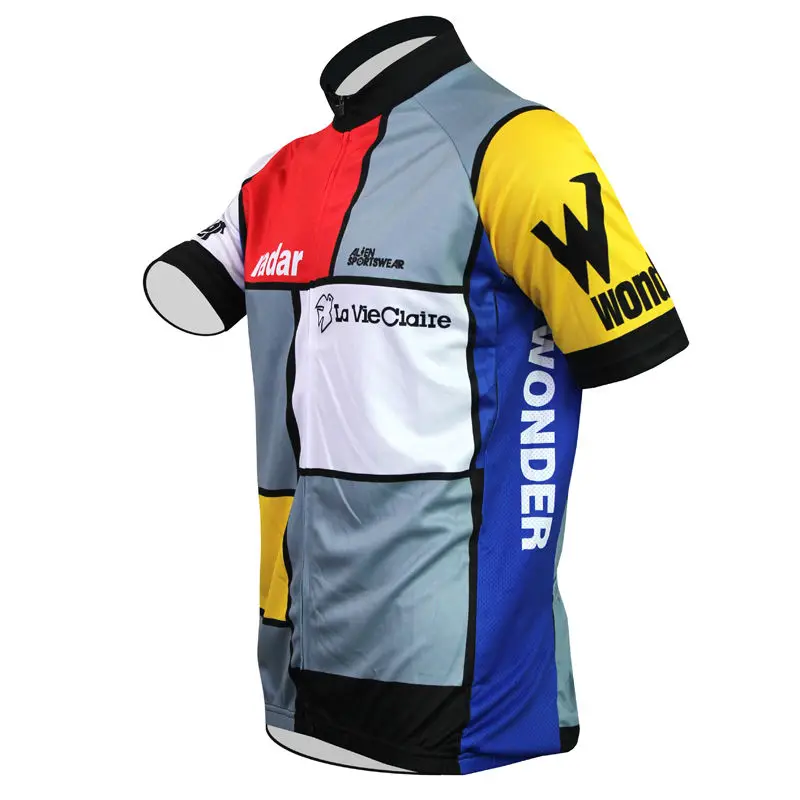 Новые Мужские Велоспорт Джерси Удобная Велосипед/Велосипед Рубашка Радар Чужой