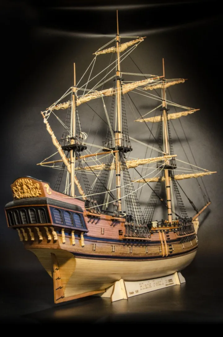 NIDALE модель комплект корабля s 1/48 весы от Black Pearl больших масштабах дерева