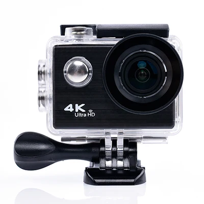 Tekcam F71/F71R Экшн-камера 4K 25FPS с дистанционным управлением Ultra HD WiFi 1080P спортивная водонепроницаемая профессиональная Дрон-камера - Цвет: F71 Black