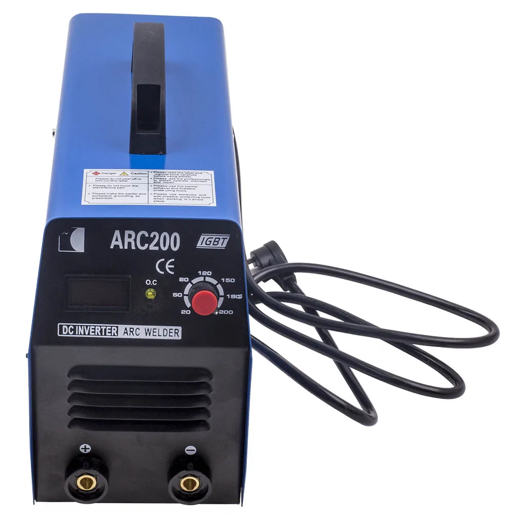 200Amp Stick/Arc/MMA DC Inverter Welder IGBT Electric Welding Machine 110/220V ARC200 |