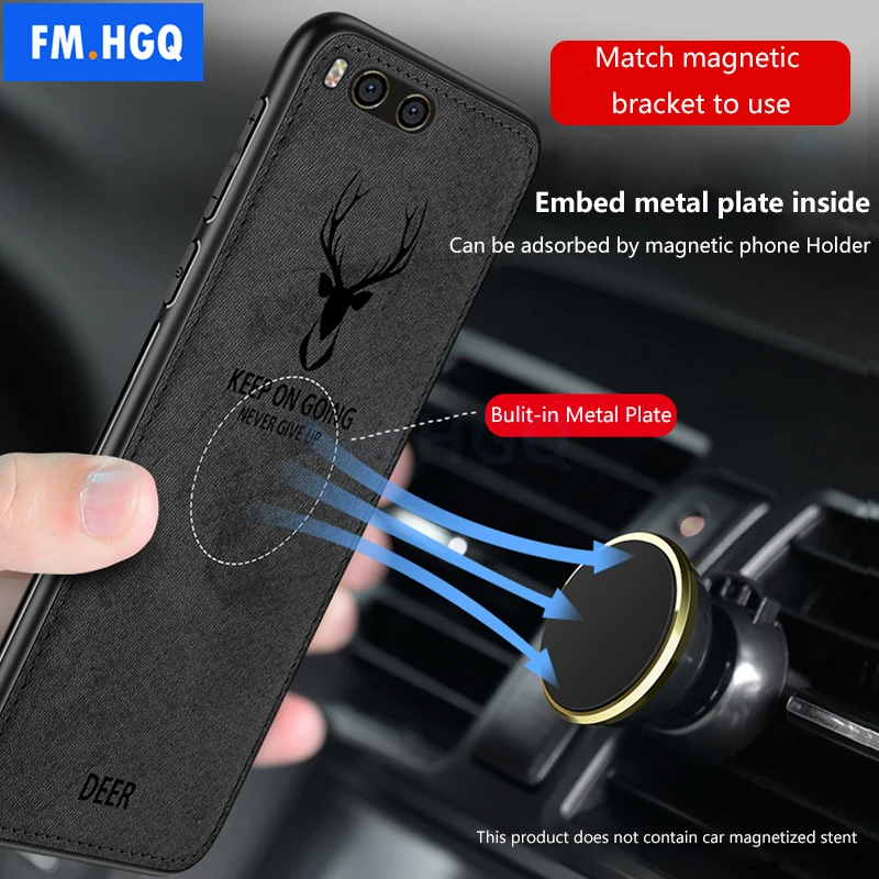 Модный тканевый объемный чехол из мягкого ТПУ на магните для huawei Honor 8X, чехол со встроенной магнитной пластиной для huawei Honor 8X 7X, чехол