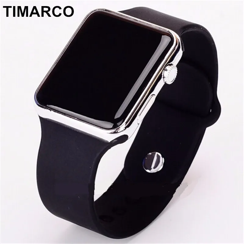Мужские часы женские роскошные брендовые Силиконовые кварцевые часы светодиодный цифровые часы розовые военные спортивные мужские часы Relogio Masculino для мальчиков