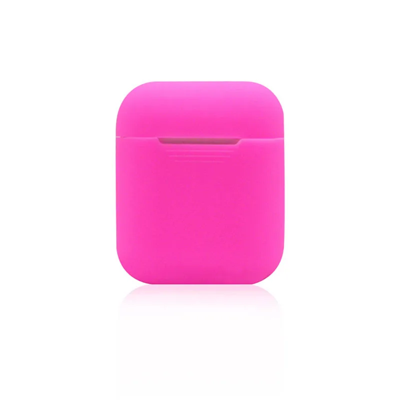 color 5 Противоударный мягкий силиконовый чехол для наушников для AirPods 1 2 защитный чехол для Apple IPhone Air Pods Earpods чехол ремень аксессуары - Цвет: color 5