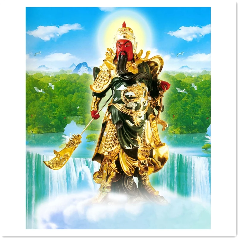 Guan Yu алмазные стразы сверла алмазная вышивка сделай сам живопись набор наклейка