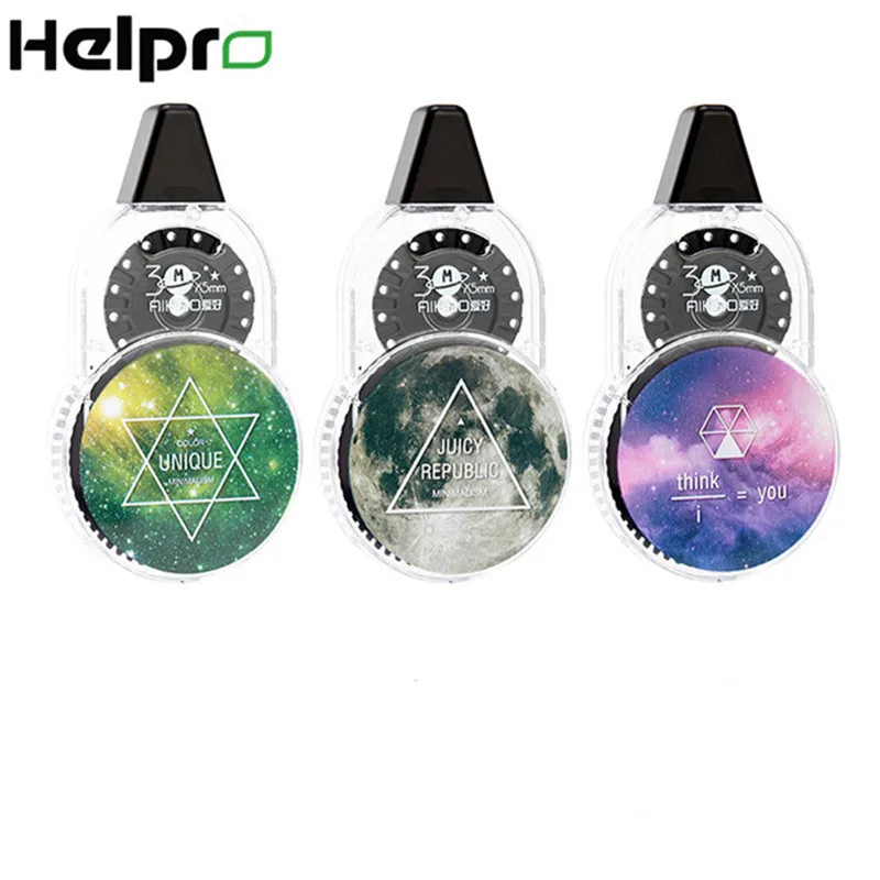 Helpro 30 м Экстра длинная белая Корректирующая лента звездное небо Серия корректор