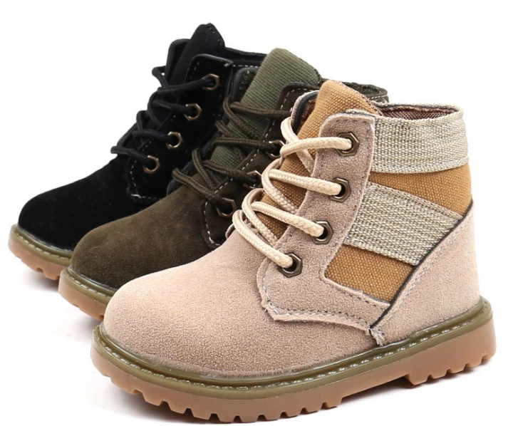2019 new boys and girls single boots children's wolf in the desert New fashion non-slip Winter | Детская одежда и обувь