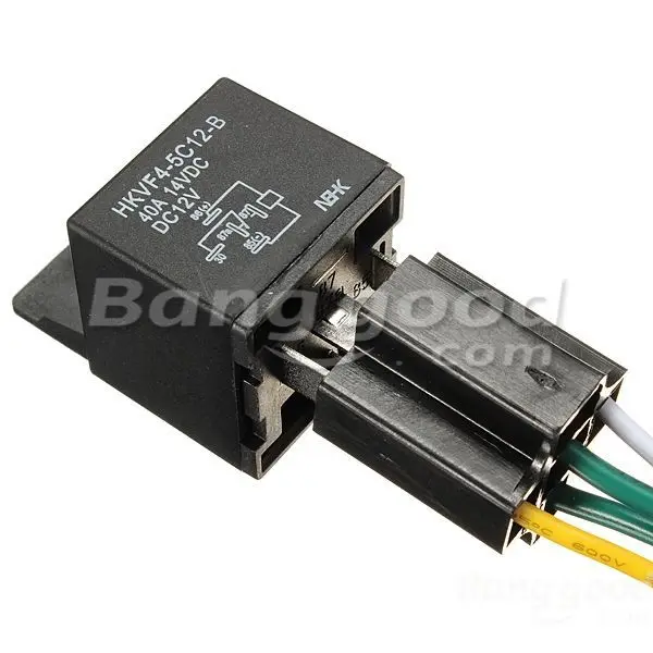 Levanabuy 12V 12 Volt 30 40A Automotive Relay with Socket amp 40 | Обустройство дома