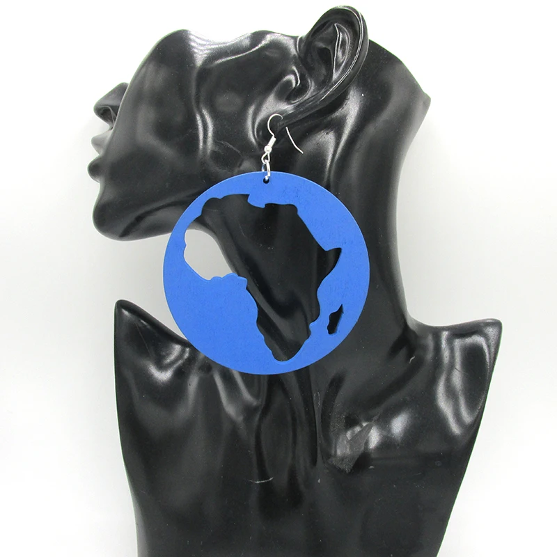 Бесплатная доставка! Оптовая цена Большой размер круглые африканские карты