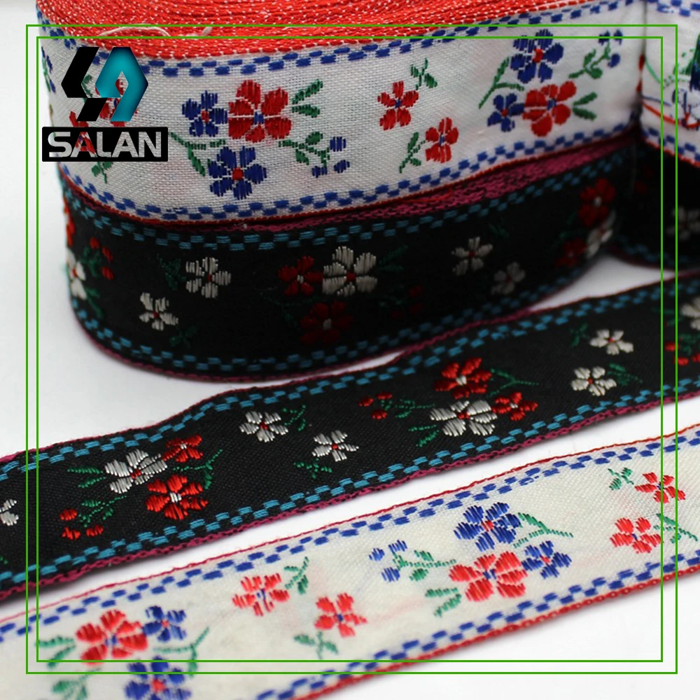 Factory direct width 2.7cm small flower ribbon national wind all kinds of handicrafts curtains curtain decoration | Дом и сад