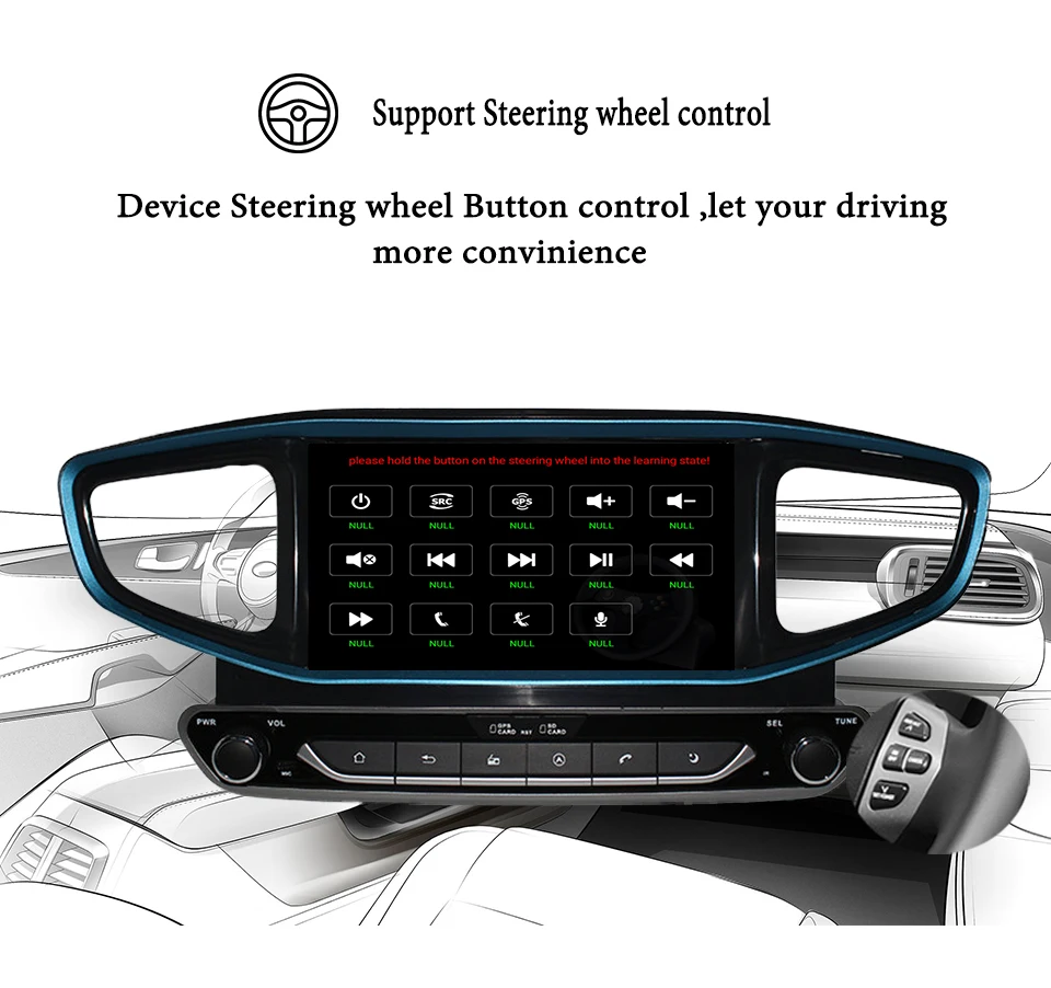 8 ''HD 4G Ram Android 9 0 автомобильное радио аудио gps nav экран 3/4g wifi Лента медиа для Hyundai
