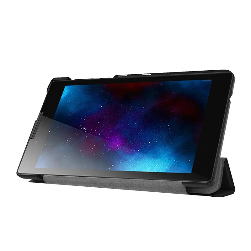 DyGod для lenovo Tab 2 A7-20 F 7 0 дюймов чехол планшета трехкратный флип-Стенд